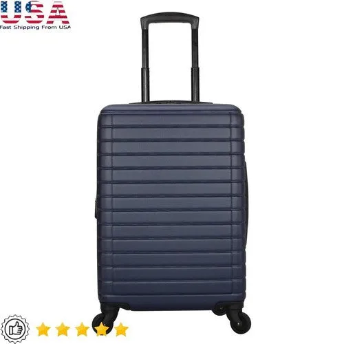 20 Inch Hardside Spinner Luggage Expandable Lightweight Durable Travel Case New
