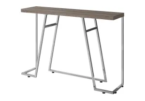 Accent Console Table For Entryway, Durable Construction - Taupe by Couch.com
