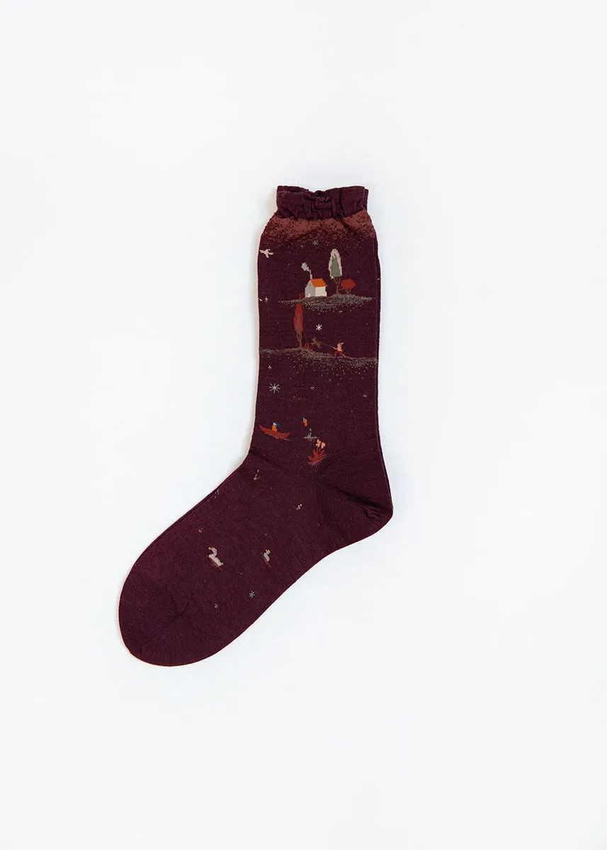 Antipast Lakeside House Mid Socks