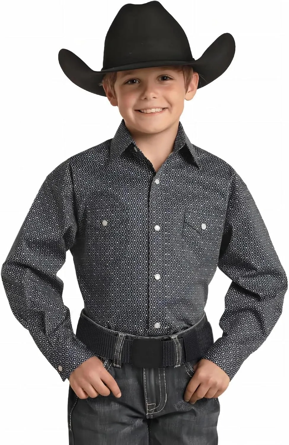 AWAYTR Nylon Boys Baseball Belt - Kids Golf Belt with Metal Buckle for Softball Pants School Uniform Jeans