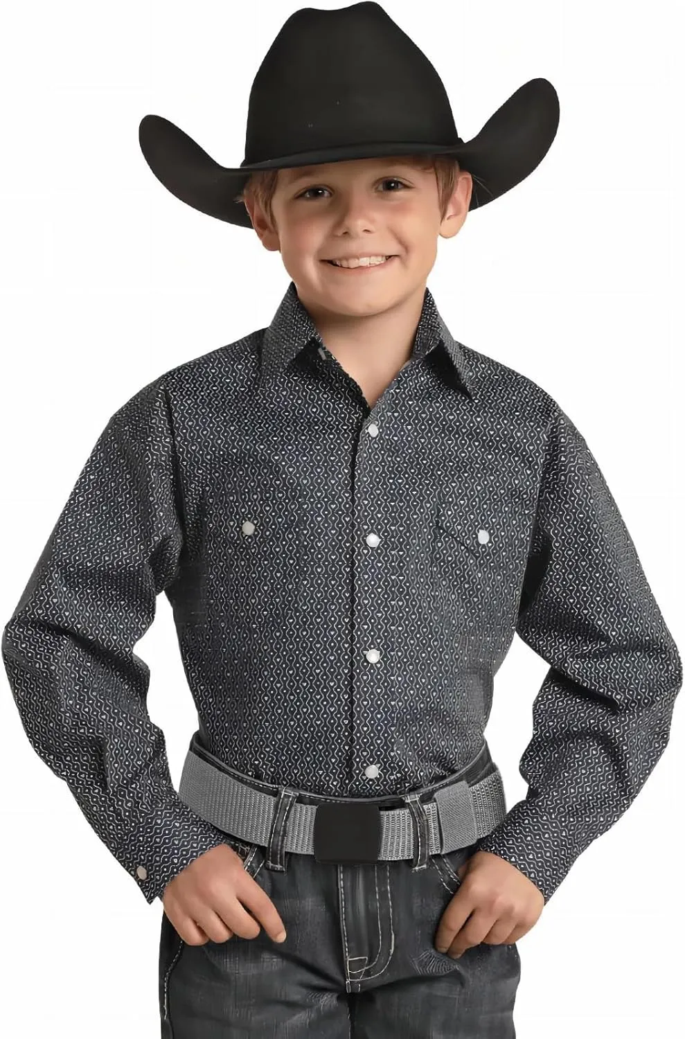 AWAYTR Nylon Boys Baseball Belt - Kids Golf Belt with Metal Buckle for Softball Pants School Uniform Jeans