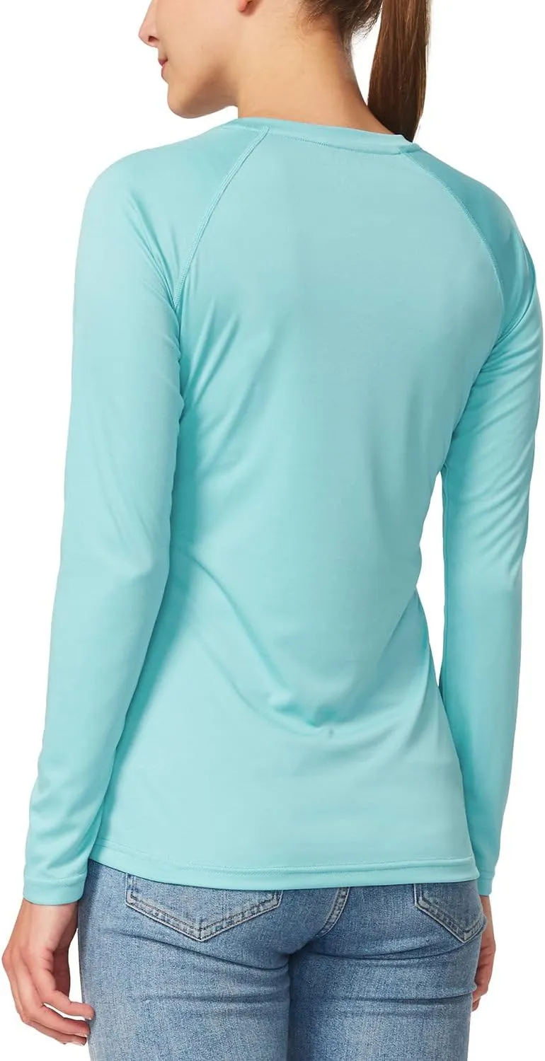 baleaf Women's UPF 50  Sun Shirts Long Sleeve UV Protection Rash Guard Lightweight Quick Dry SPF Hiking Tops Outdoor