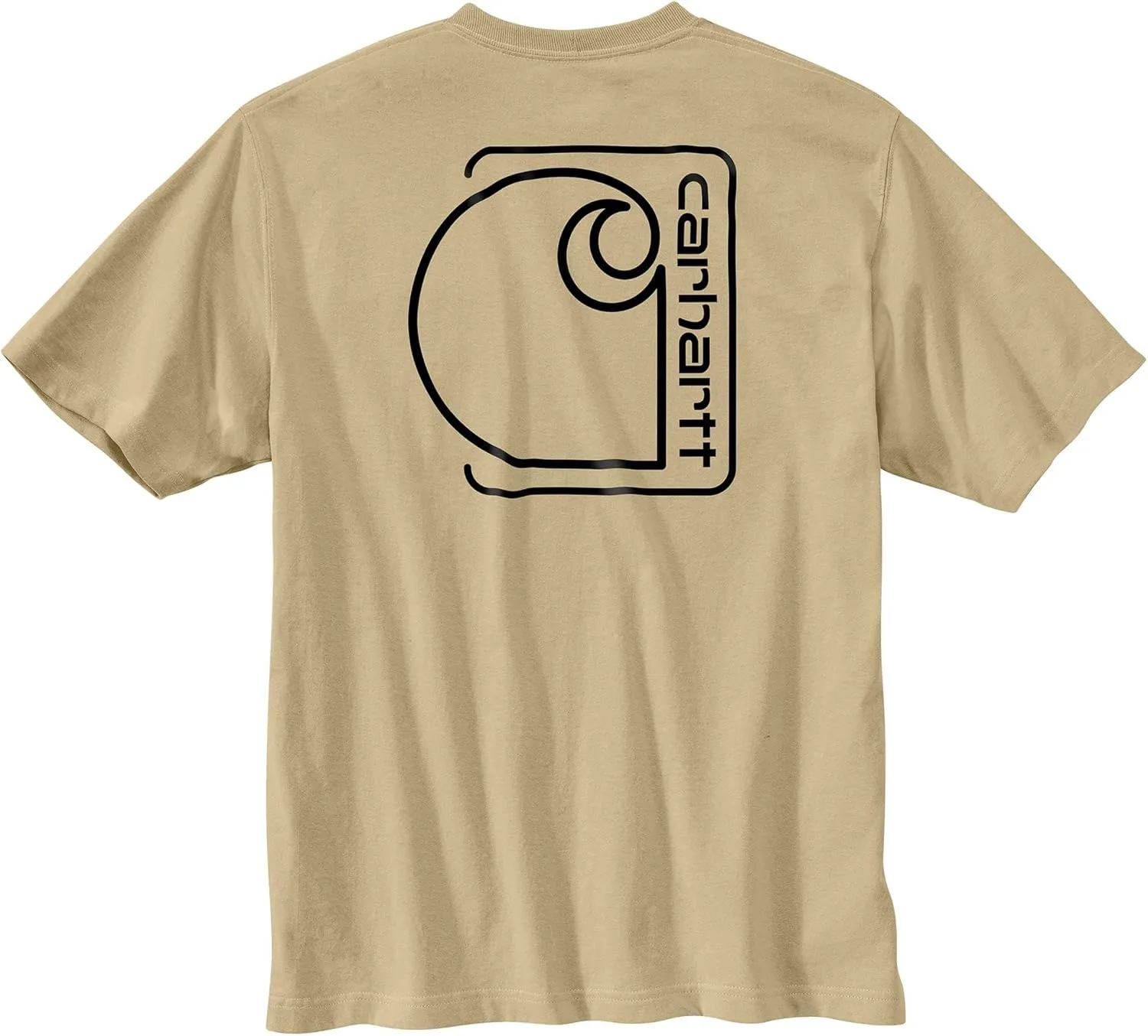 Carhartt Men's 106760 Relaxed Fit Lightweight Short-Sleeve Pocket C Graphic T-S