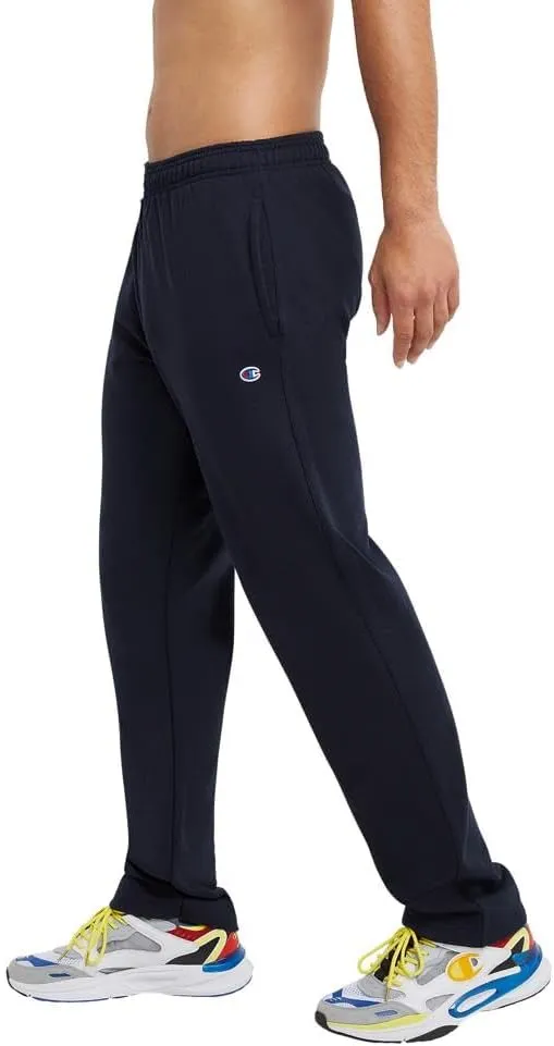 Champion Men??s Sweatpants, Powerblend, Fleece Open-Bottom Sweatpants for Men (Reg. or Big & Tall)