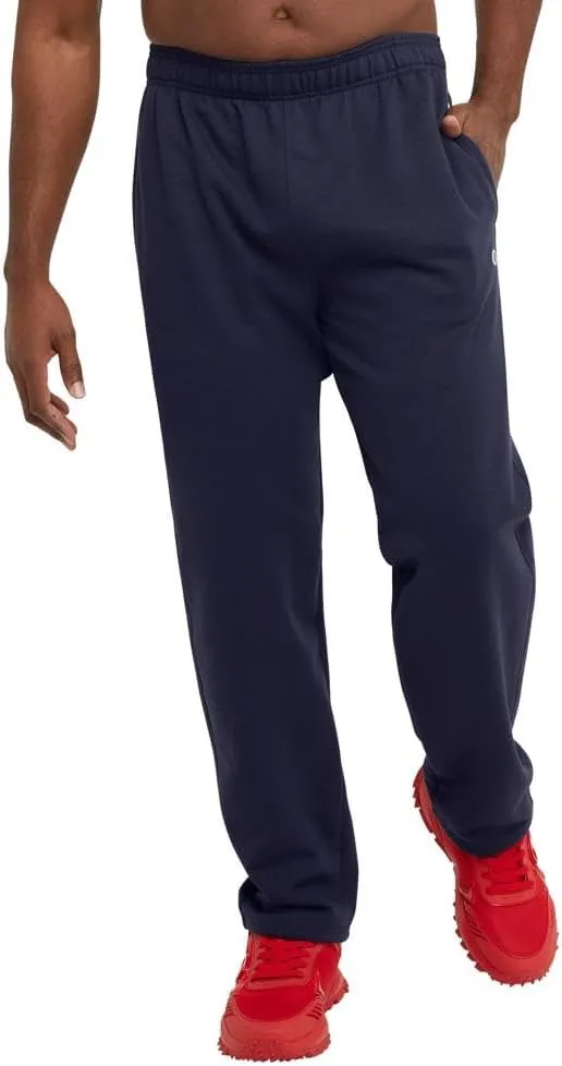 Champion Men??s Sweatpants, Powerblend, Fleece Open-Bottom Sweatpants for Men (Reg. or Big & Tall)
