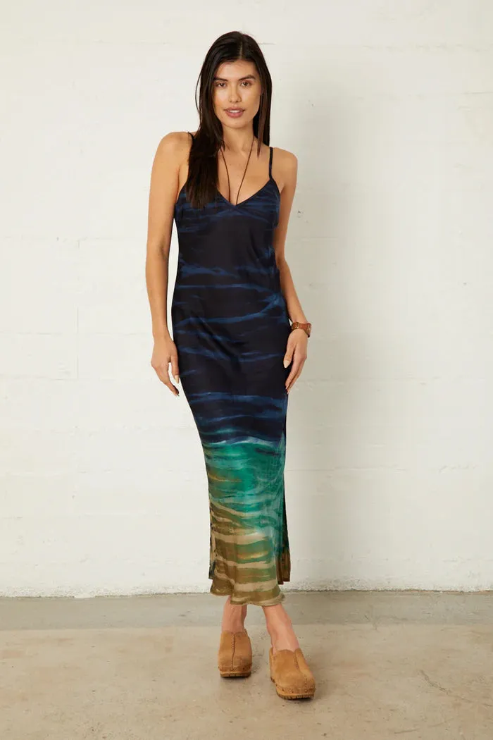 Satin Skye Bias Dress