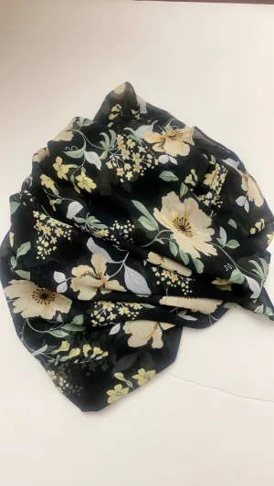 The Garden Chiffon Shawl